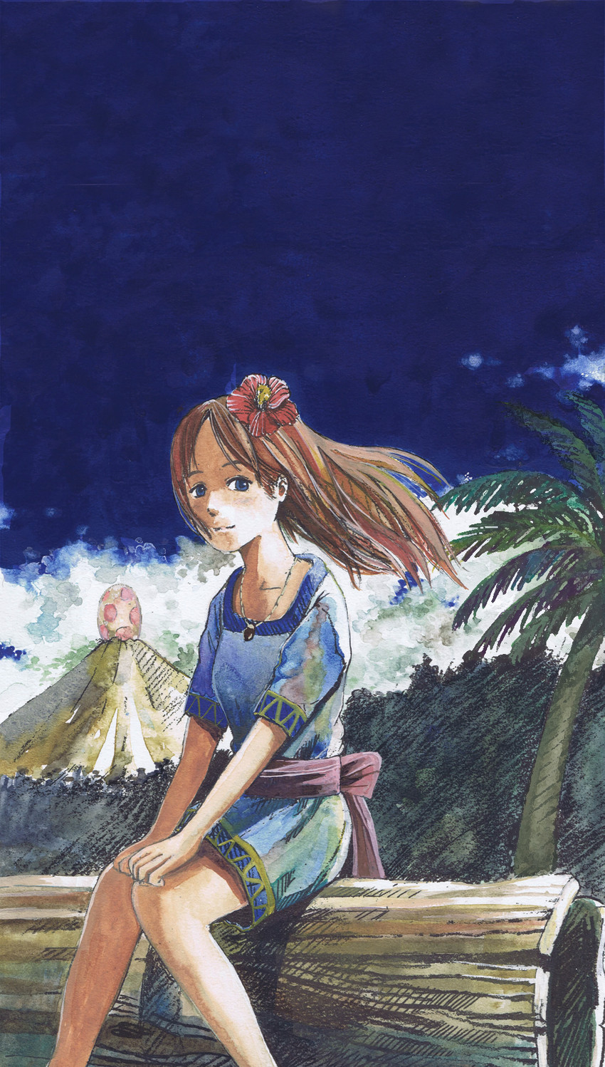 marin (the legend of zelda and 1 more) drawn by rikirosso