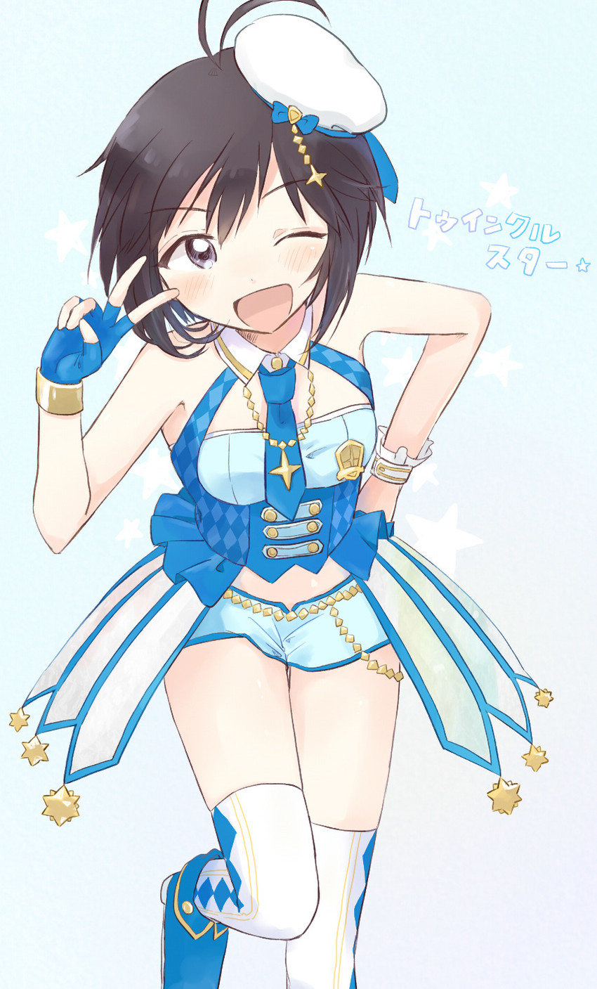 kikuchi makoto (idolmaster and 1 more) drawn by mcyu