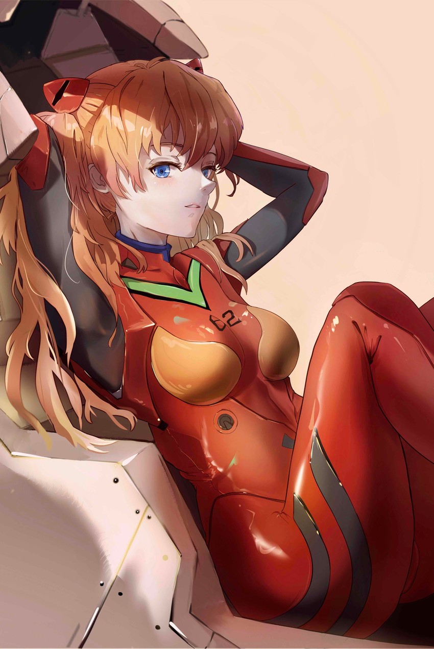 souryuu asuka langley (neon genesis evangelion) drawn by sanana_e