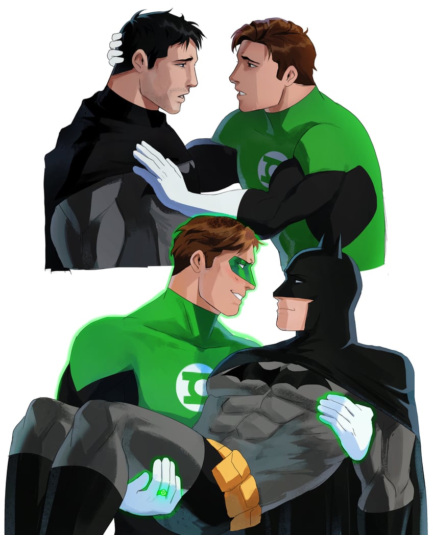 green lantern and hal jordan (dc comics and 2 more) drawn by haljordanmylove