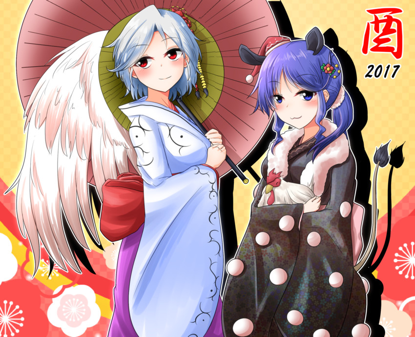kishin sagume and doremy sweet (touhou) drawn by oshiaki