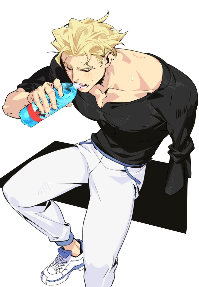 kray foresight (promare) drawn by white-corner