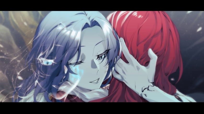 ranni the witch and malenia blade of miquella (elden ring) drawn by shouzuo