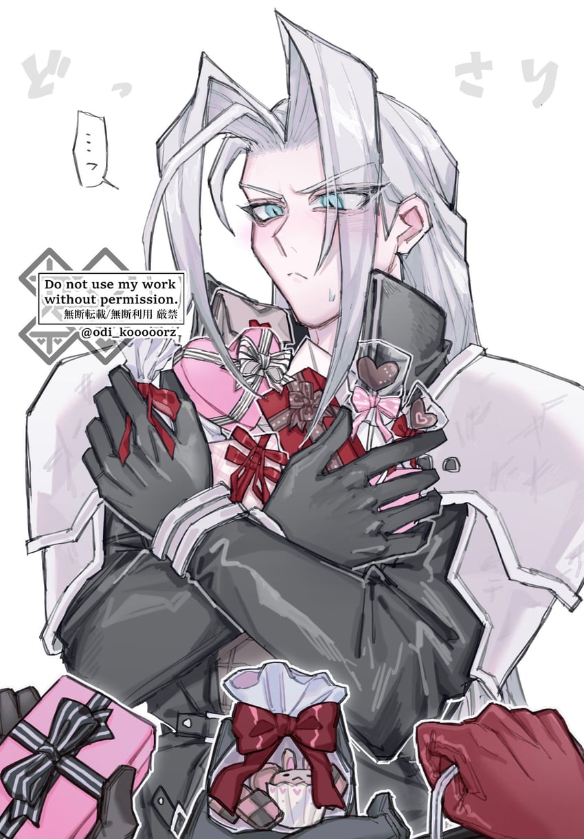 sephiroth, zack fair, genesis rhapsodos, and angeal hewley (final fantasy and 2 more) drawn by odi_kooooorz
