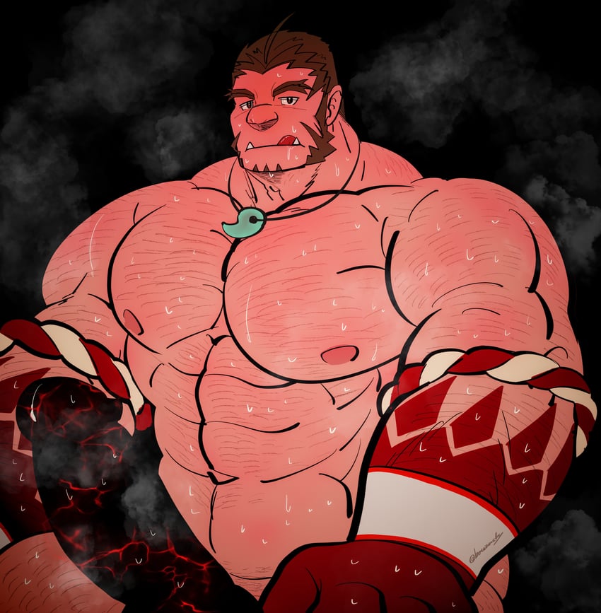 tajikarao (tokyo afterschool summoners) drawn by taigaabozusukii