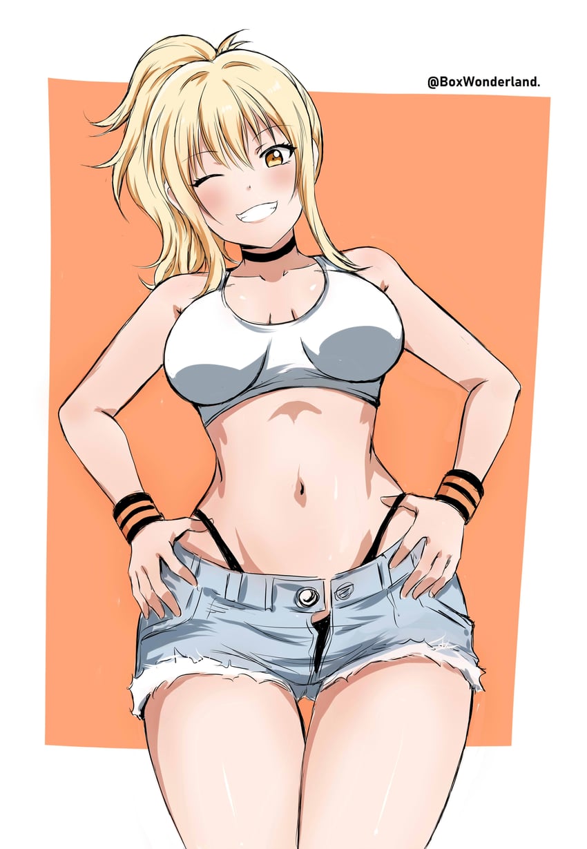 miyashita ai (love live! and 1 more) drawn by box_wonderland