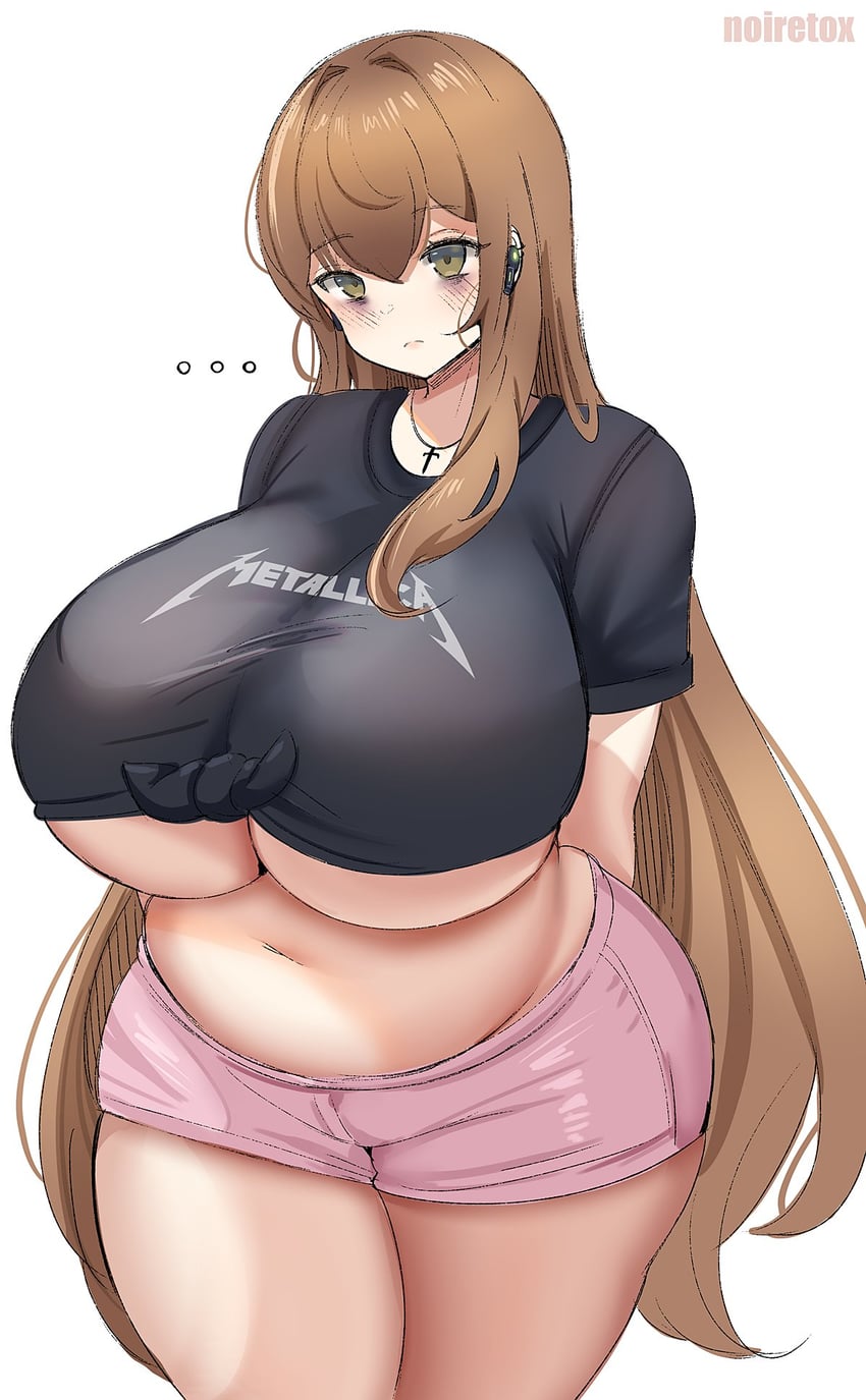 neet girl (original and 1 more) drawn by noiretox