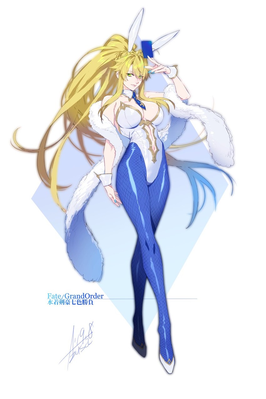 artoria pendragon (fate and 1 more) drawn by azusa_(hws)