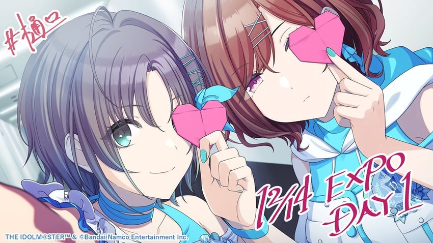 higuchi madoka and asakura toru (idolmaster and 2 more)