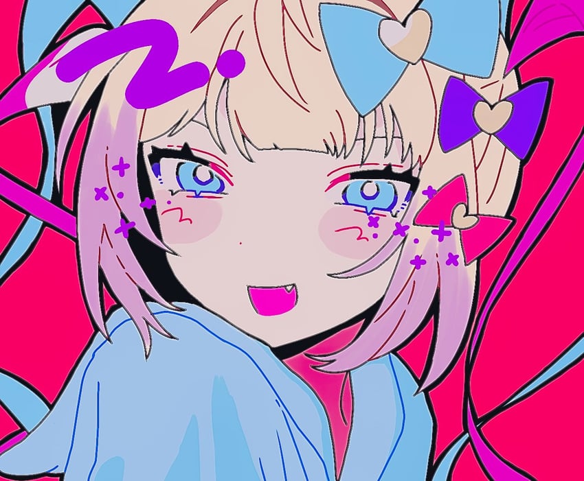 chouzetsusaikawa tenshi-chan (needy girl overdose) drawn by rain_undertale
