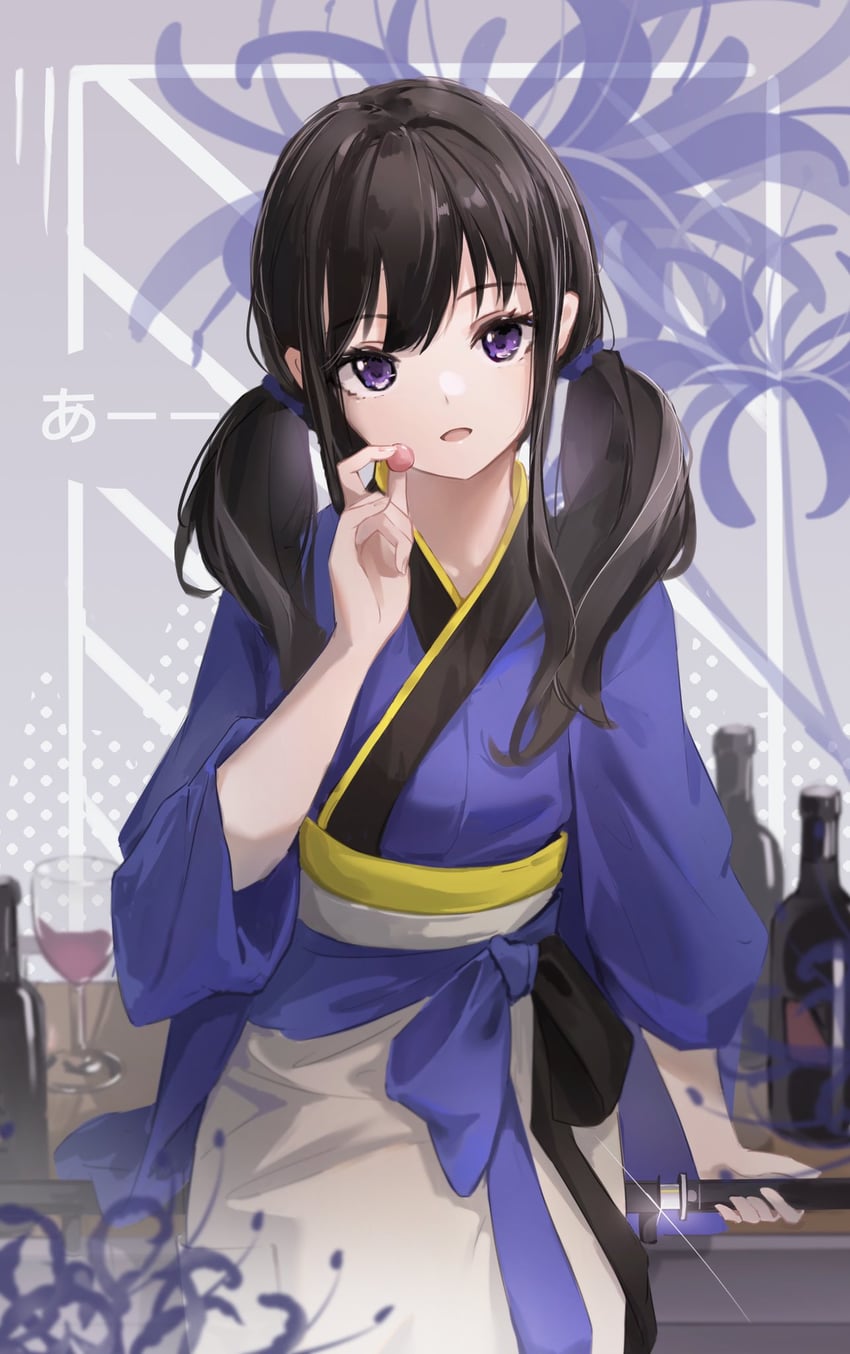 inoue takina (lycoris recoil) drawn by moshi_ruo