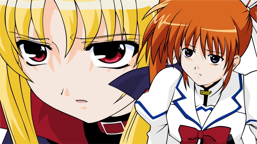 fate testarossa and takamachi nanoha (lyrical nanoha and 1 more)