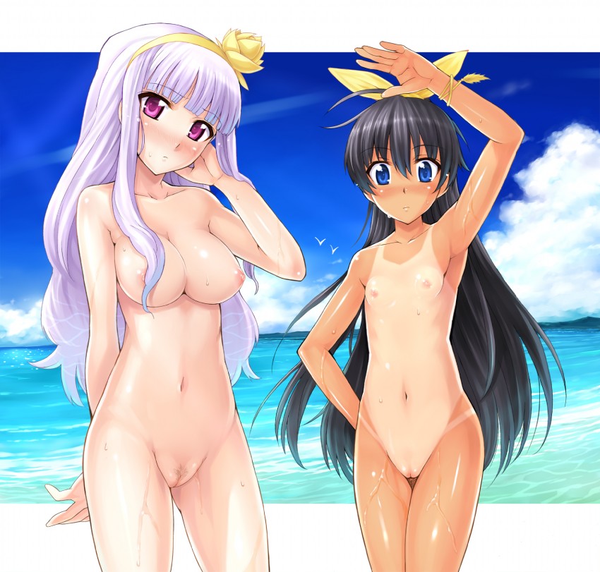 shijou takane and ganaha hibiki (idolmaster and 1 more) drawn by hidebou