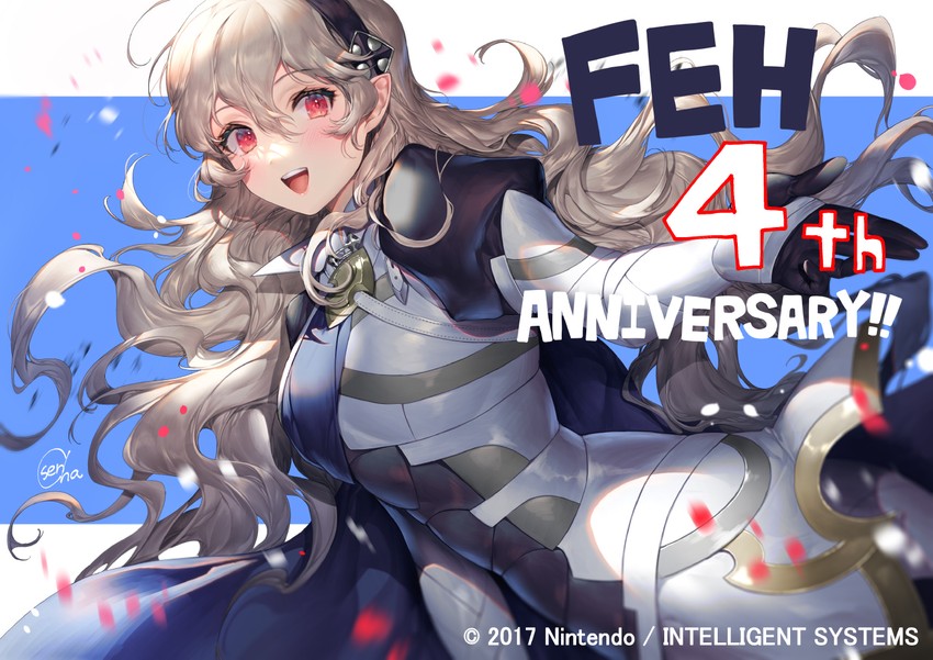 female corrin (fire emblem and 2 more) drawn by sencha_(senchat)