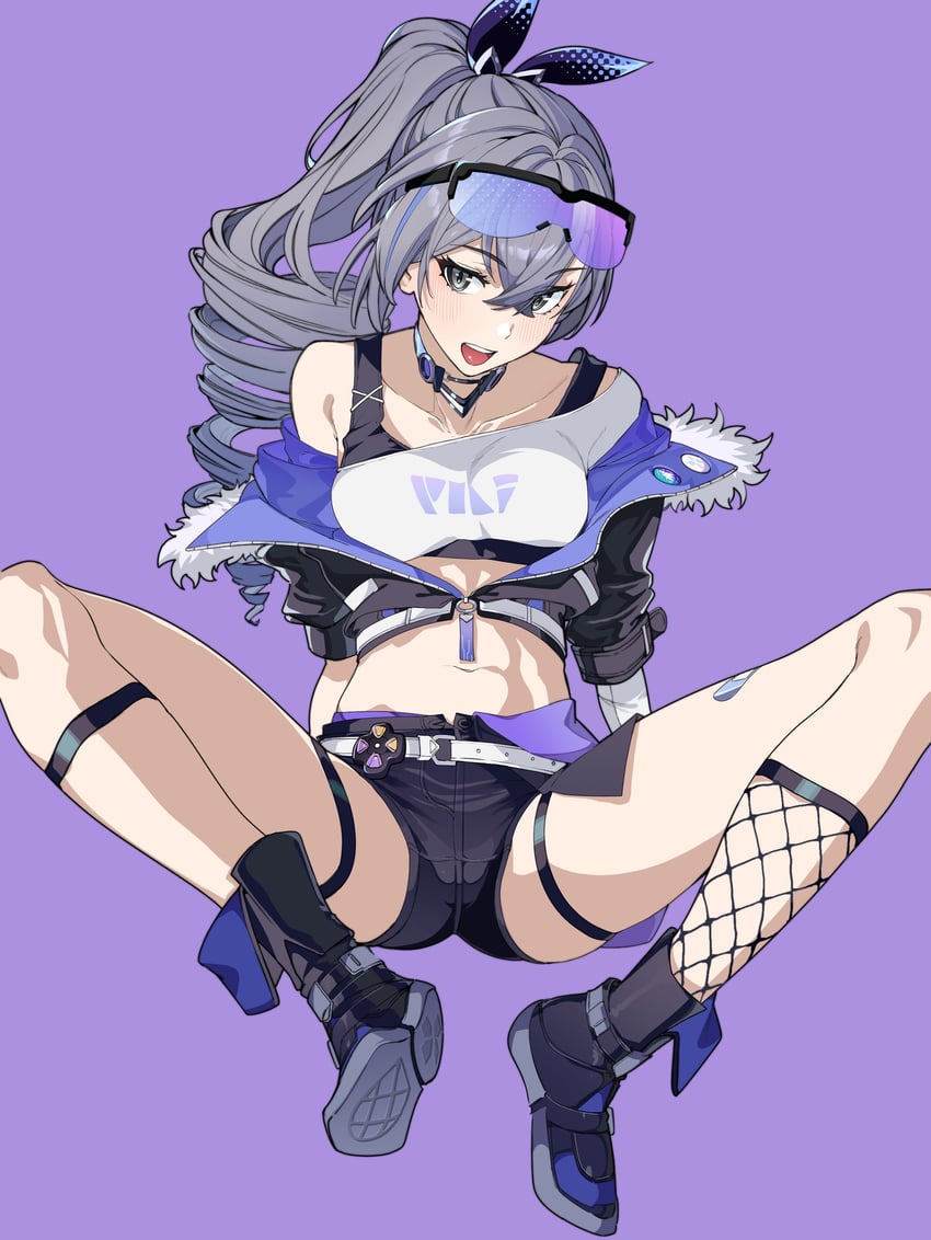 silver wolf (honkai and 1 more) drawn by yamamoto_kichiko