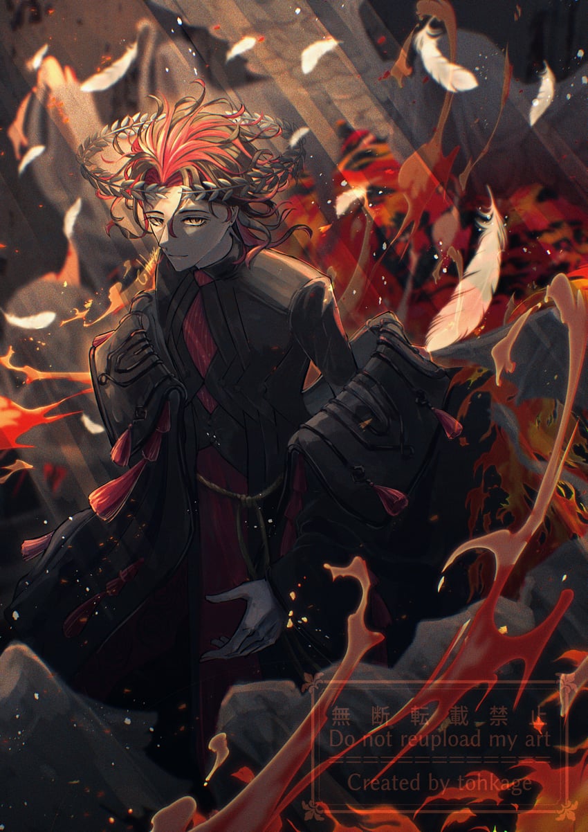 dante alighieri (fate and 1 more) drawn by tookage_(tohkage)