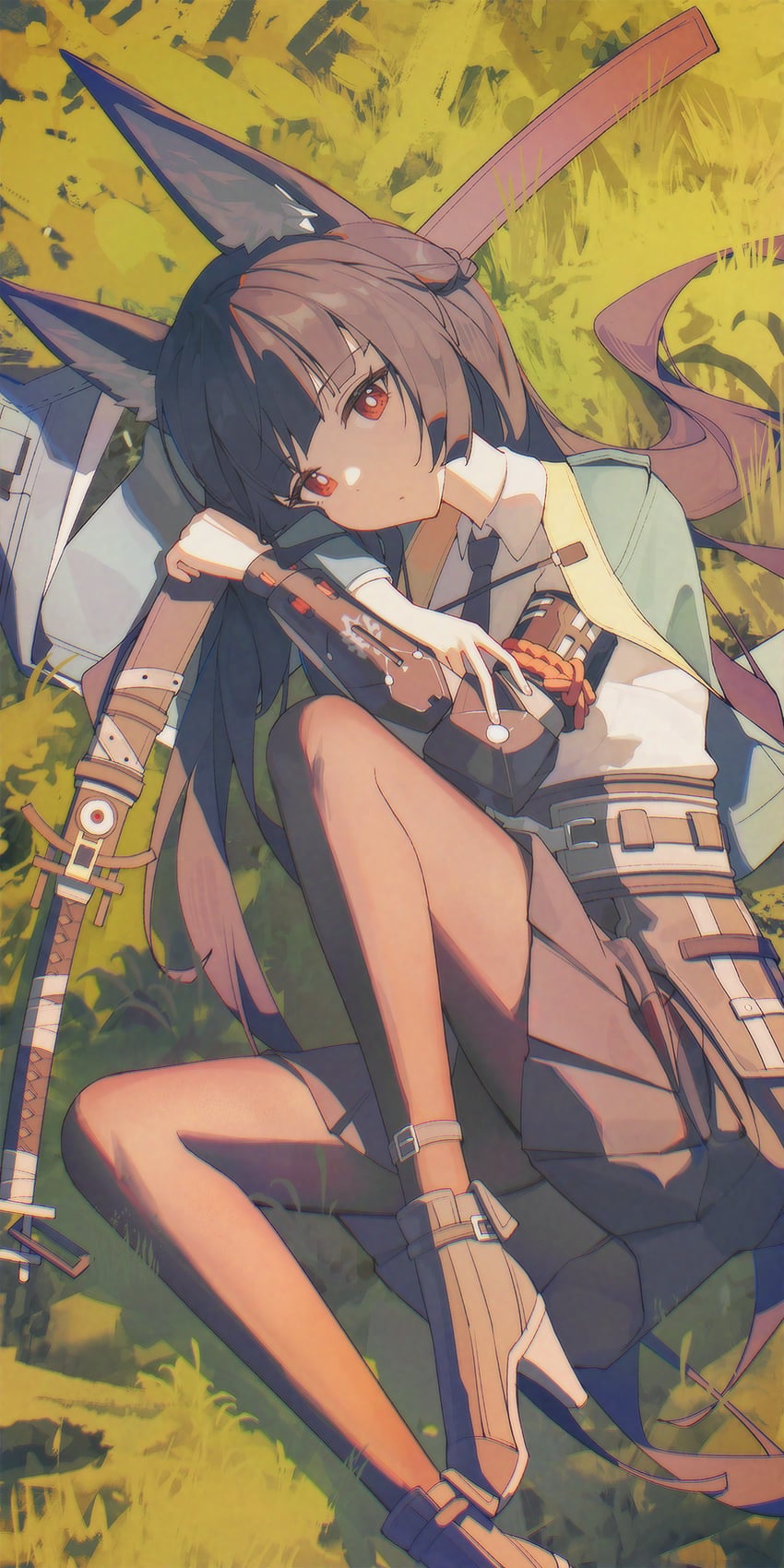 hoshimi miyabi (zenless zone zero) drawn by gleam_lin_shi