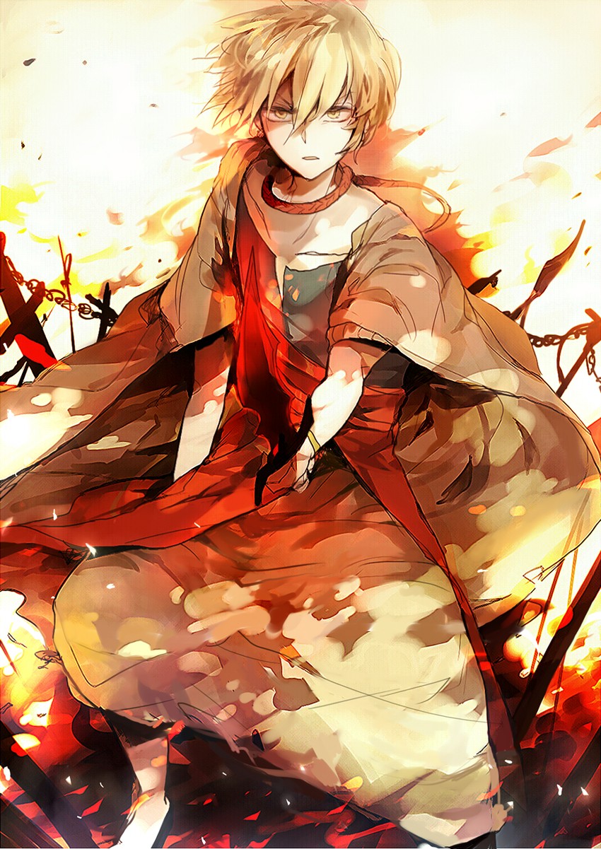 alibaba saluja (magi the labyrinth of magic) drawn by ayatoki-1