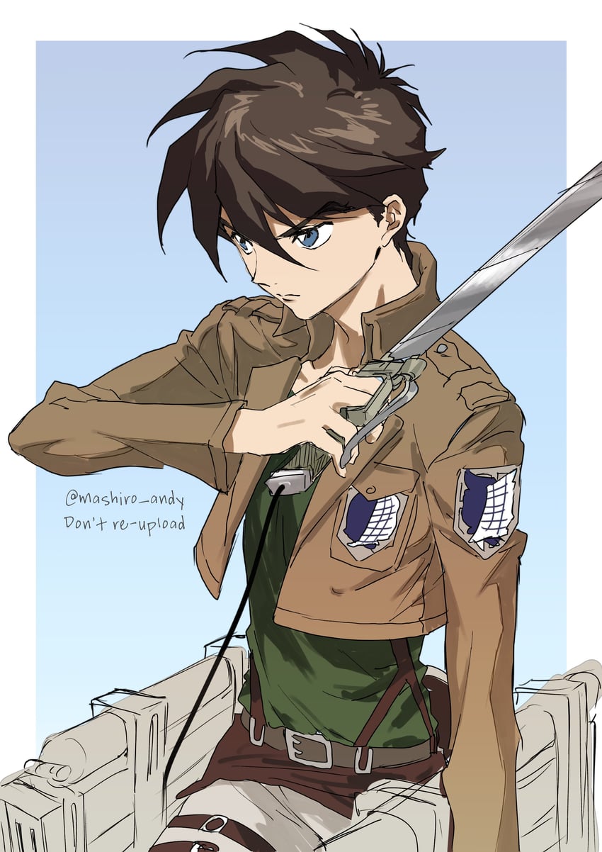heero yuy (gundam and 2 more) drawn by mashiro_andy