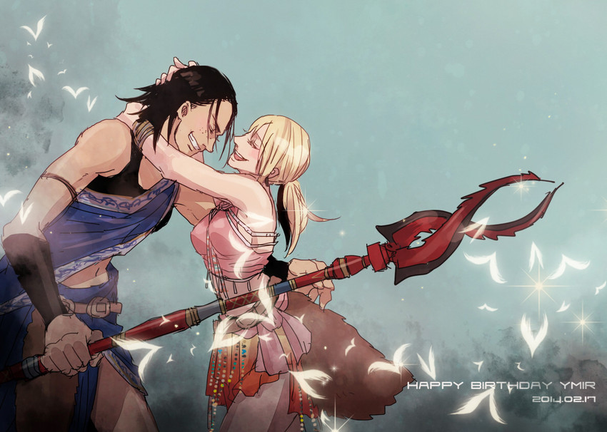 krista lenz, ymir, oerba dia vanille, and oerba yun fang (final fantasy and 2 more) drawn by pero_(itoningen)