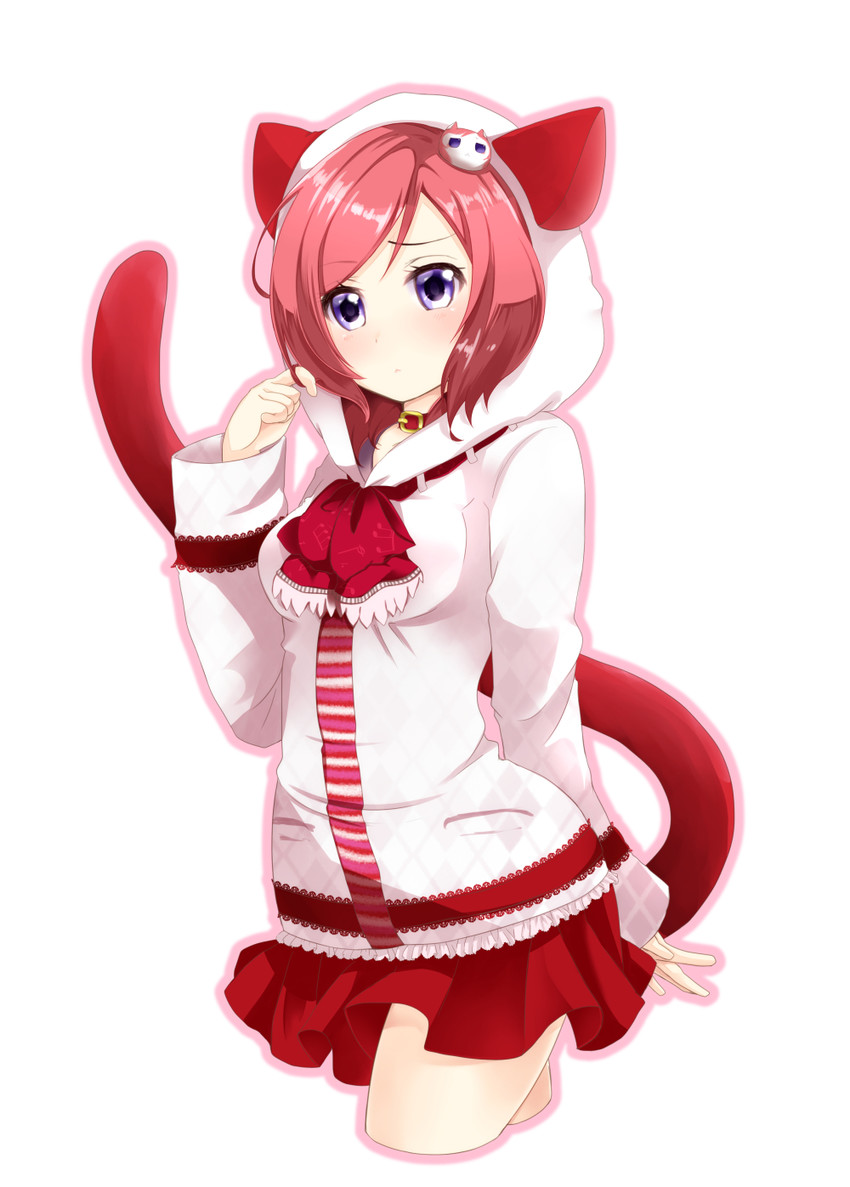 nishikino maki (love live! and 1 more) drawn by mikimo_nezumi