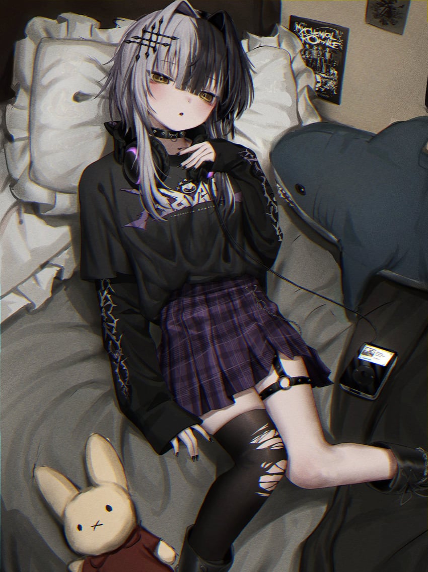 shiori novella and miffy (hololive and 7 more) drawn by slepp