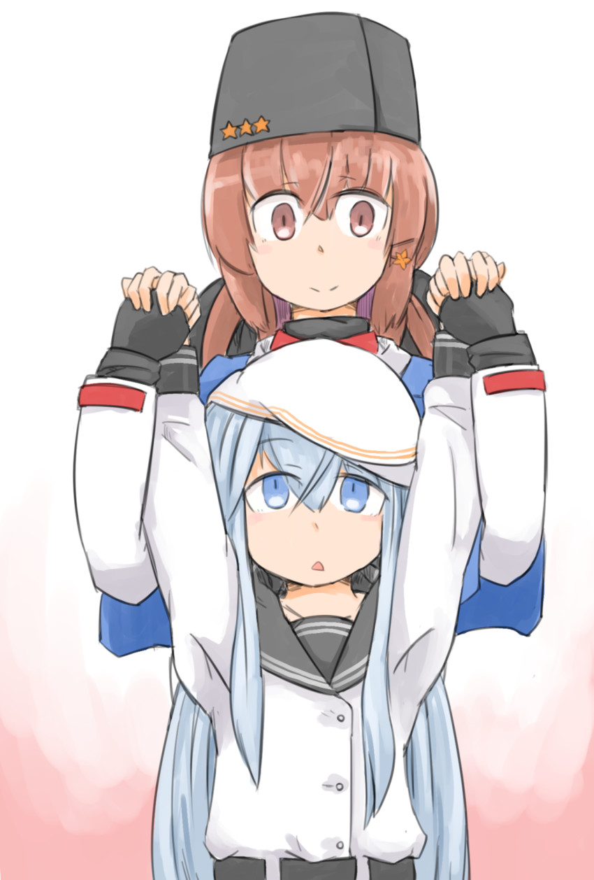hibiki, verniy, and tashkent (kantai collection) drawn by enjaku_izuku