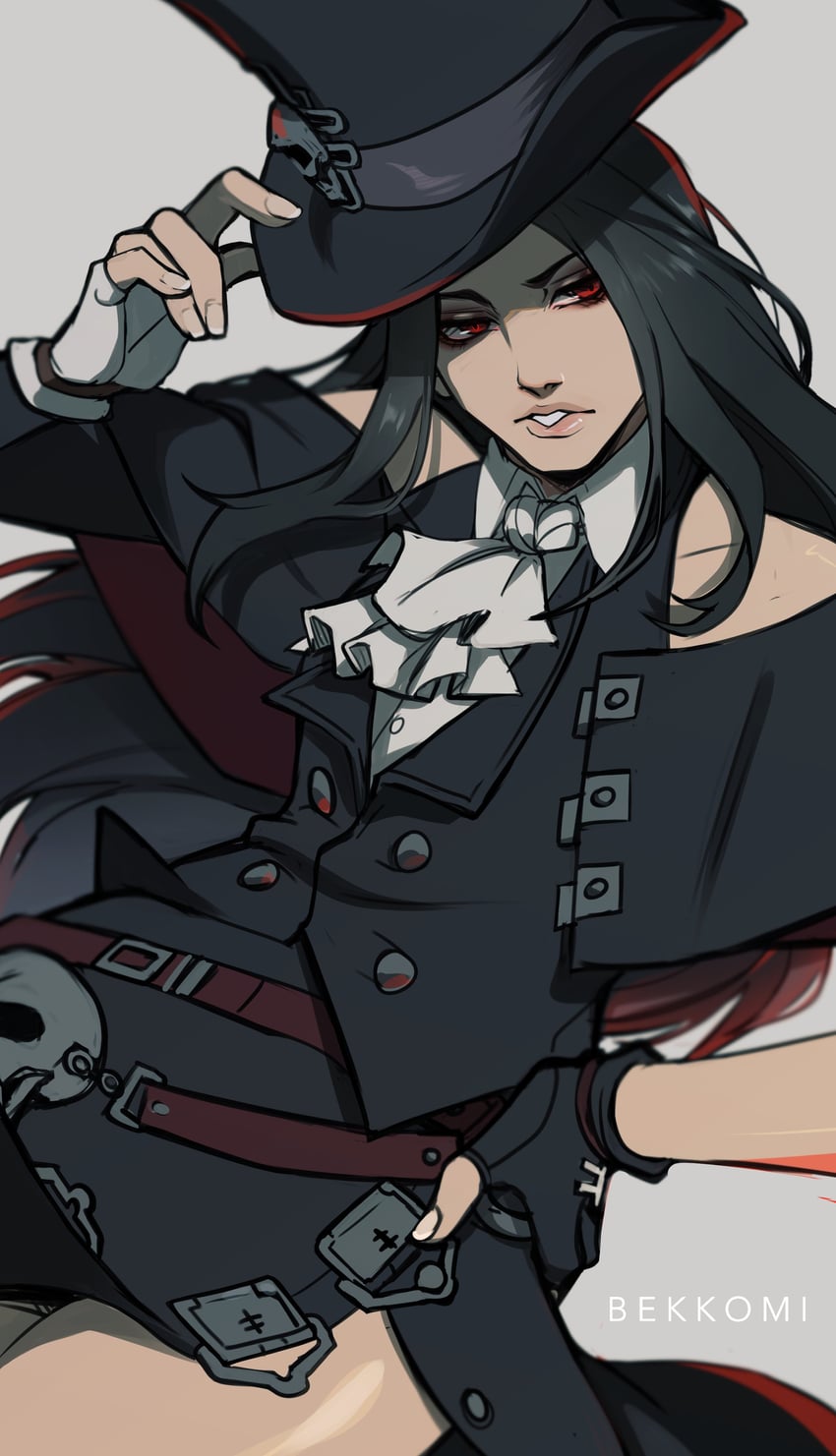 testament (guilty gear and 1 more) drawn by bekkomi