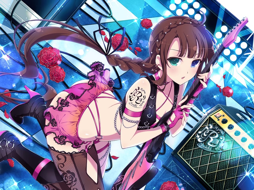 ryoubi (senran kagura and 2 more) drawn by yaegashi_nan
