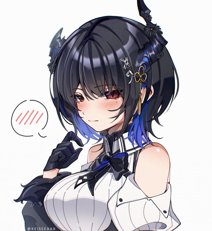 nerissa ravencroft (hololive and 1 more) drawn by keisea
