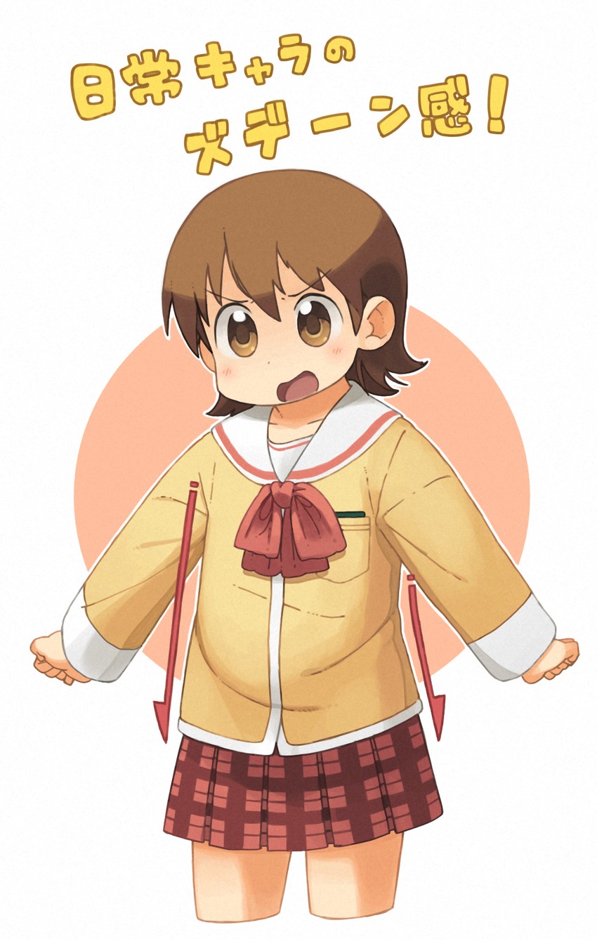 Aioi Yuuko Nichijou Drawn By Nishimura Prism Engine Danbooru