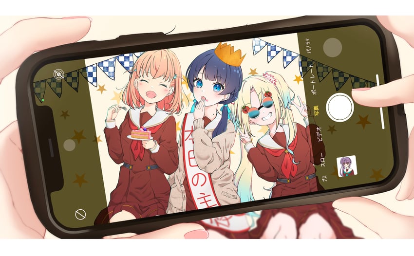 hinoshita kaho, otomune kozue, murano sayaka, and osawa rurino (love live! and 1 more) drawn by aoiao