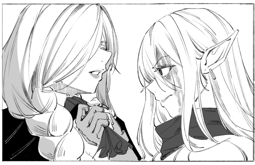 yuri crimson and king ish (original) drawn by harris_hero