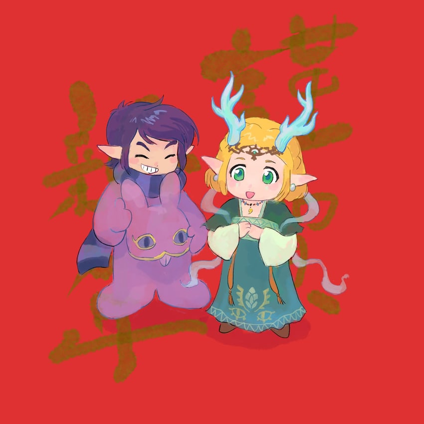 princess zelda, light dragon, and ravio (the legend of zelda and 2 more) drawn by puppie630