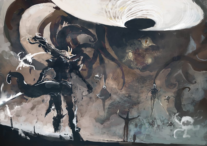 pixiv fantasia and 1 more drawn by kohata_(kohatazuke)