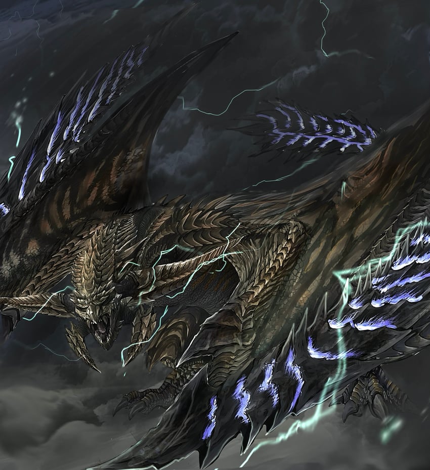 rey dau (monster hunter and 1 more) drawn by nutuki