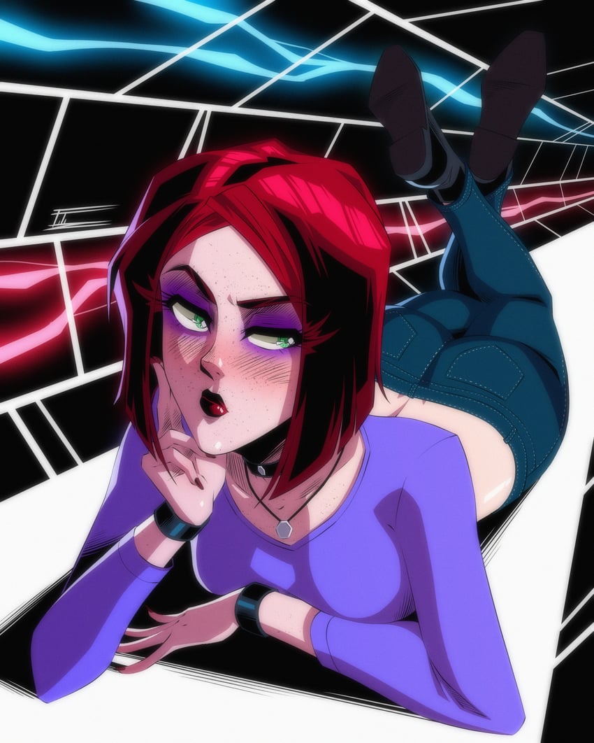mary jane watson (marvel and 2 more) drawn by levidu99