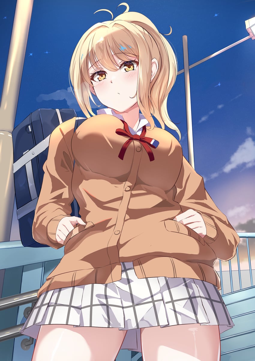 miyashita ai (love live! and 1 more) drawn by butter_curry