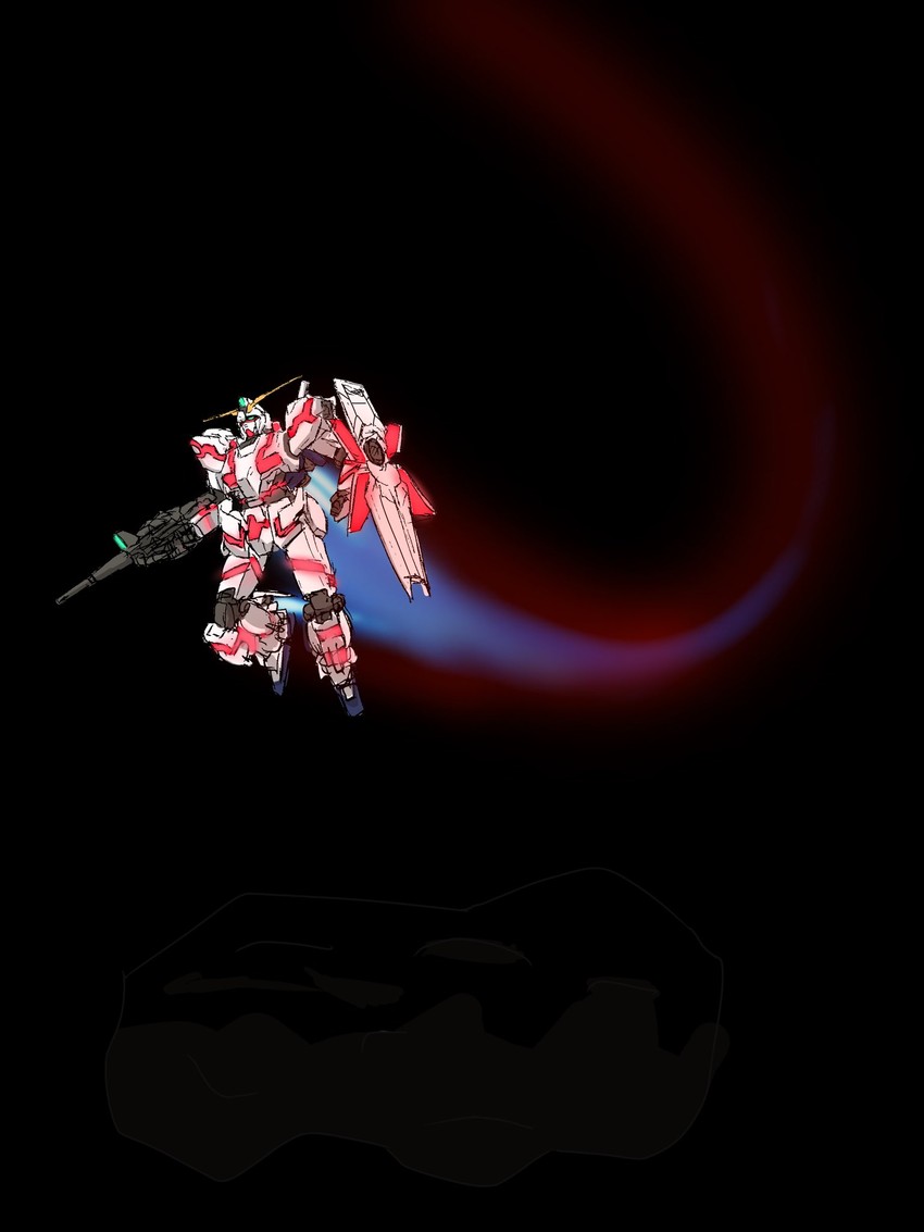 unicorn gundam (gundam and 1 more) drawn by aron_e