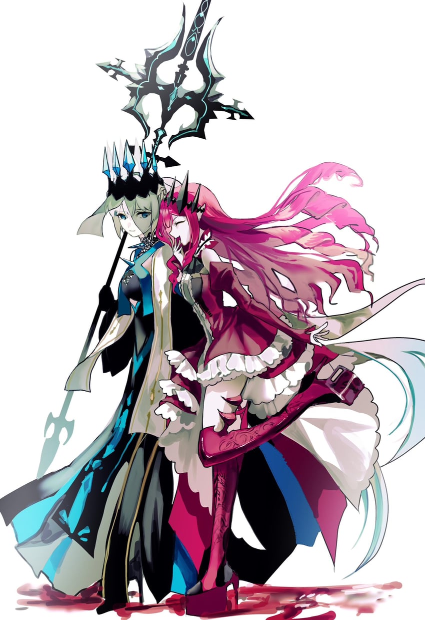 baobhan sith and morgan le fay (fate and 1 more) drawn by lambda_sam0