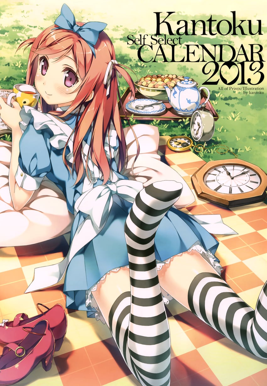 alice and kurumi (original and 1 more) drawn by kantoku
