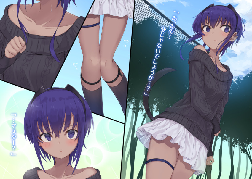hassan of serenity (fate and 2 more) drawn by monobe_tsukuri