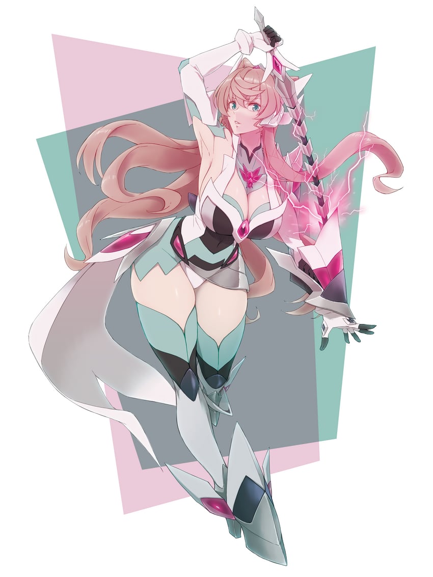 maria cadenzavna eve (senki zesshou symphogear) drawn by mabuta_kayumi