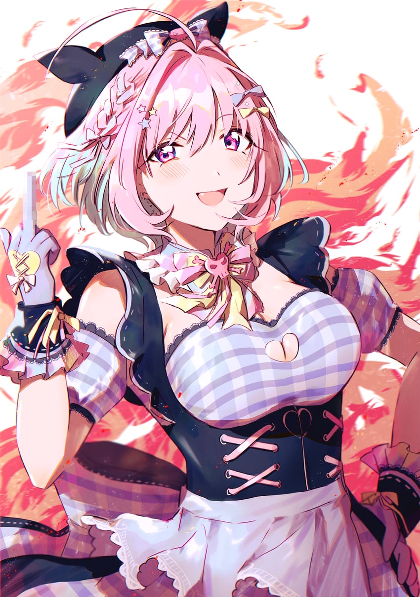 yumemi riamu (idolmaster and 2 more) drawn by hamachamu