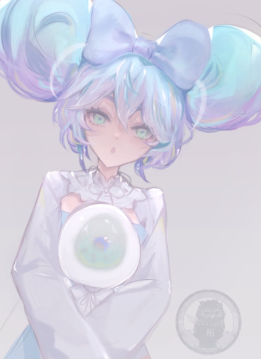 yuy and yupil (indie virtual youtuber) drawn by taku_artworks