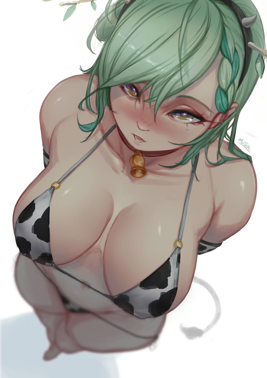 ceres fauna (hololive and 1 more) drawn by myth1carts
