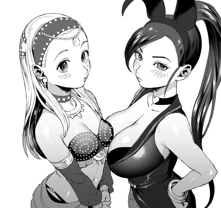 martina and senya (dragon quest and 1 more) drawn by ouse_(otussger)