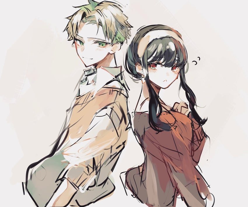 yor briar and twilight (spy x family) drawn by u-sama_(u_summer0719)