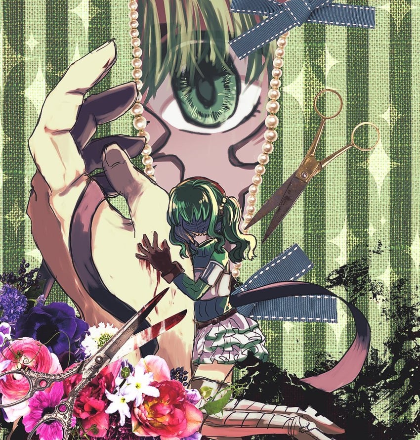 futaba sana (mahou shoujo madoka magica and 1 more) drawn by totte