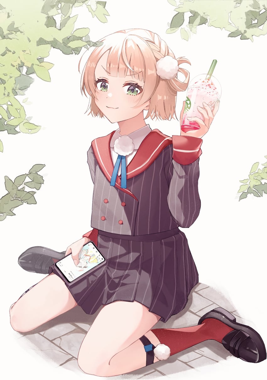shigure ui (indie virtual youtuber and 1 more) drawn by yakousei_ookami